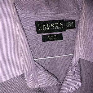 RALPH LAUREN Men’s Purple Slim Fit Size 34/35 Polo